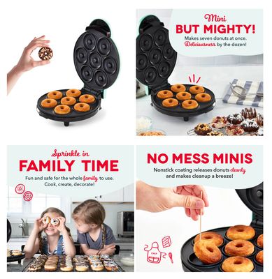 Dash express mini donut maker