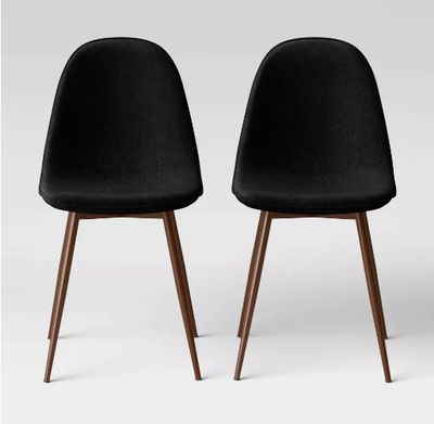2pk Copley black dining chairs