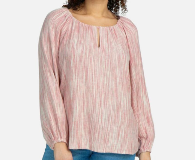 L/S Peasant blouse