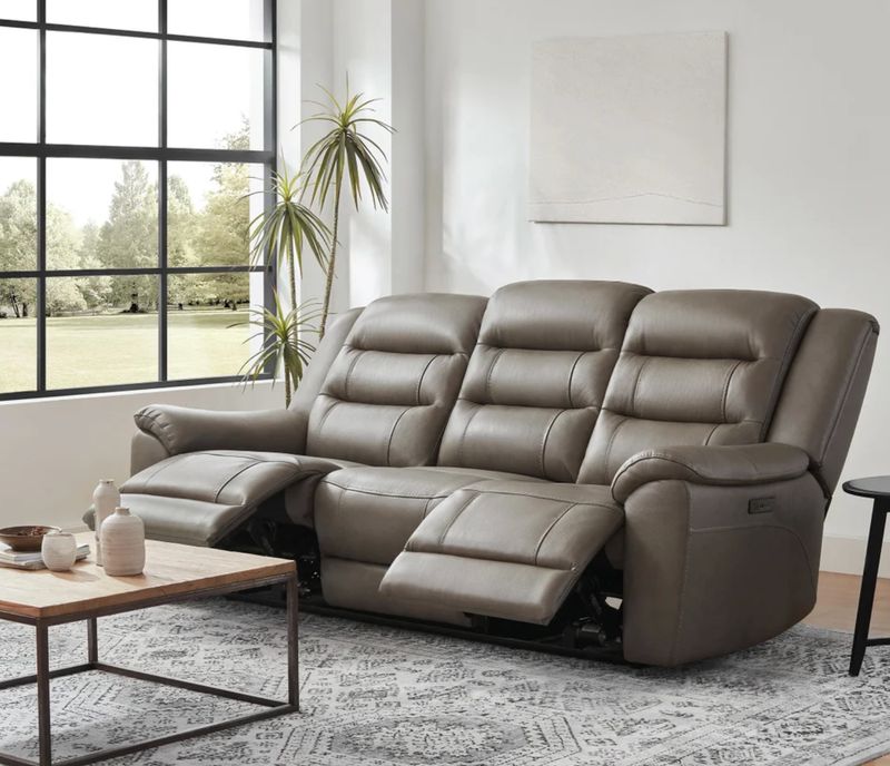 Mason leather power sofa