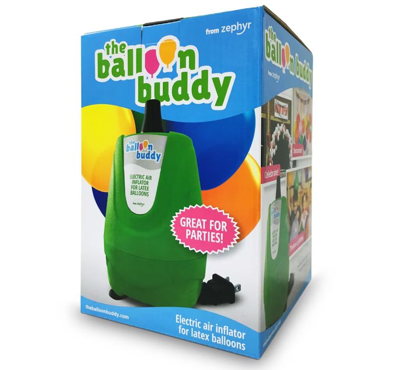 Electric air inflator for latex balloon