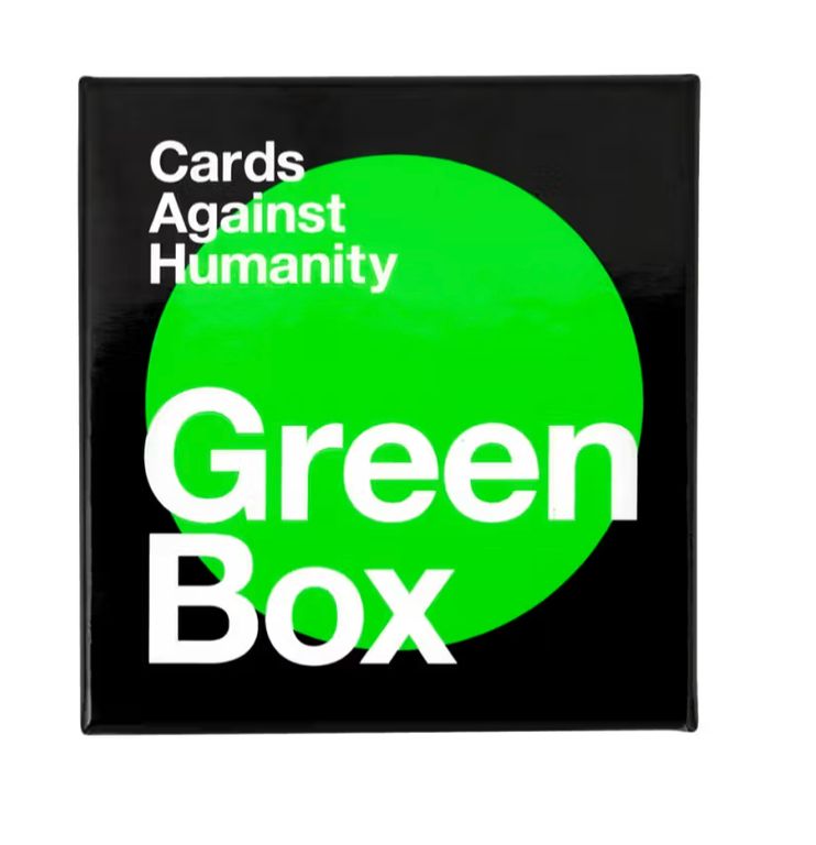 Cards against humanity green box