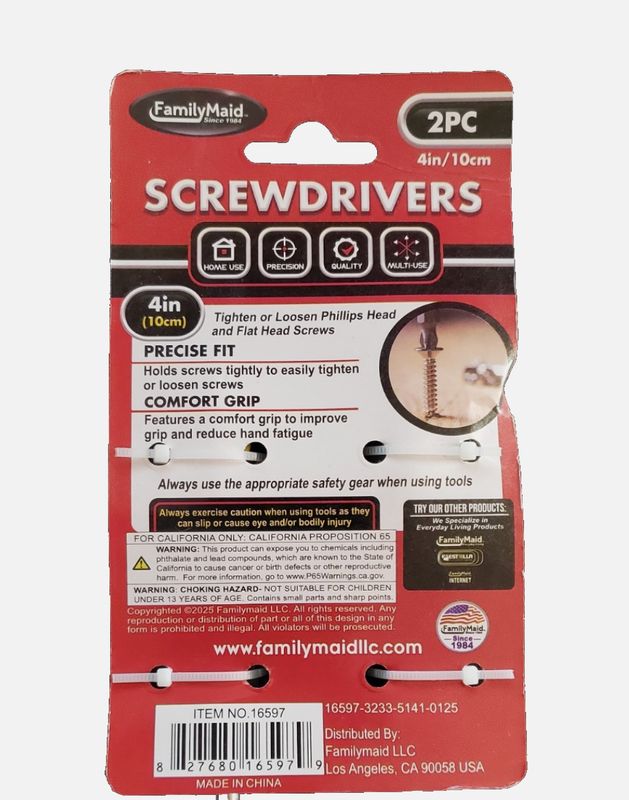 Screwdriver 2pc set