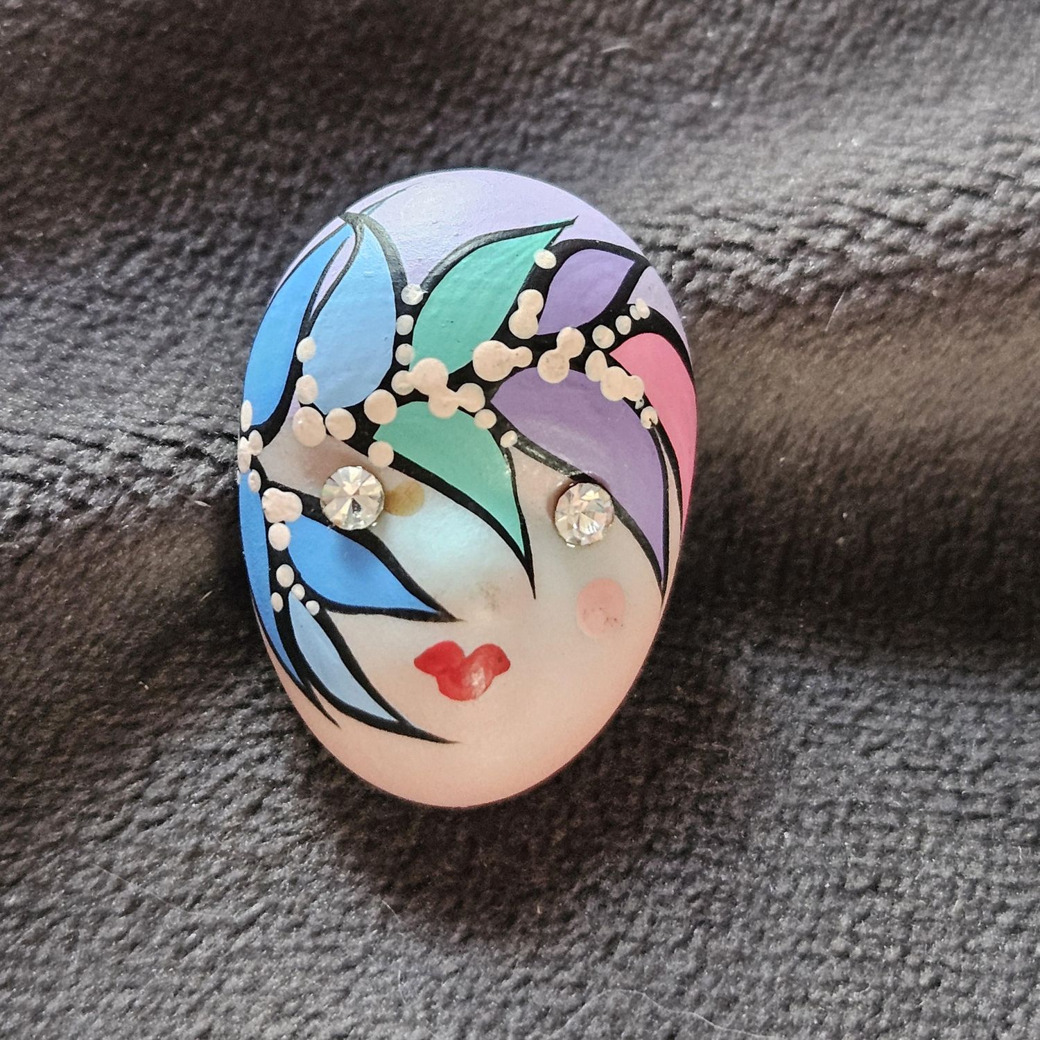 Vintage Pin of Spirit Communication, Protection &amp; Psychic Awareness Talisman