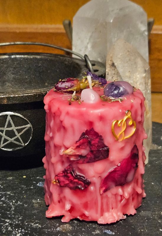 Love Spell Candle