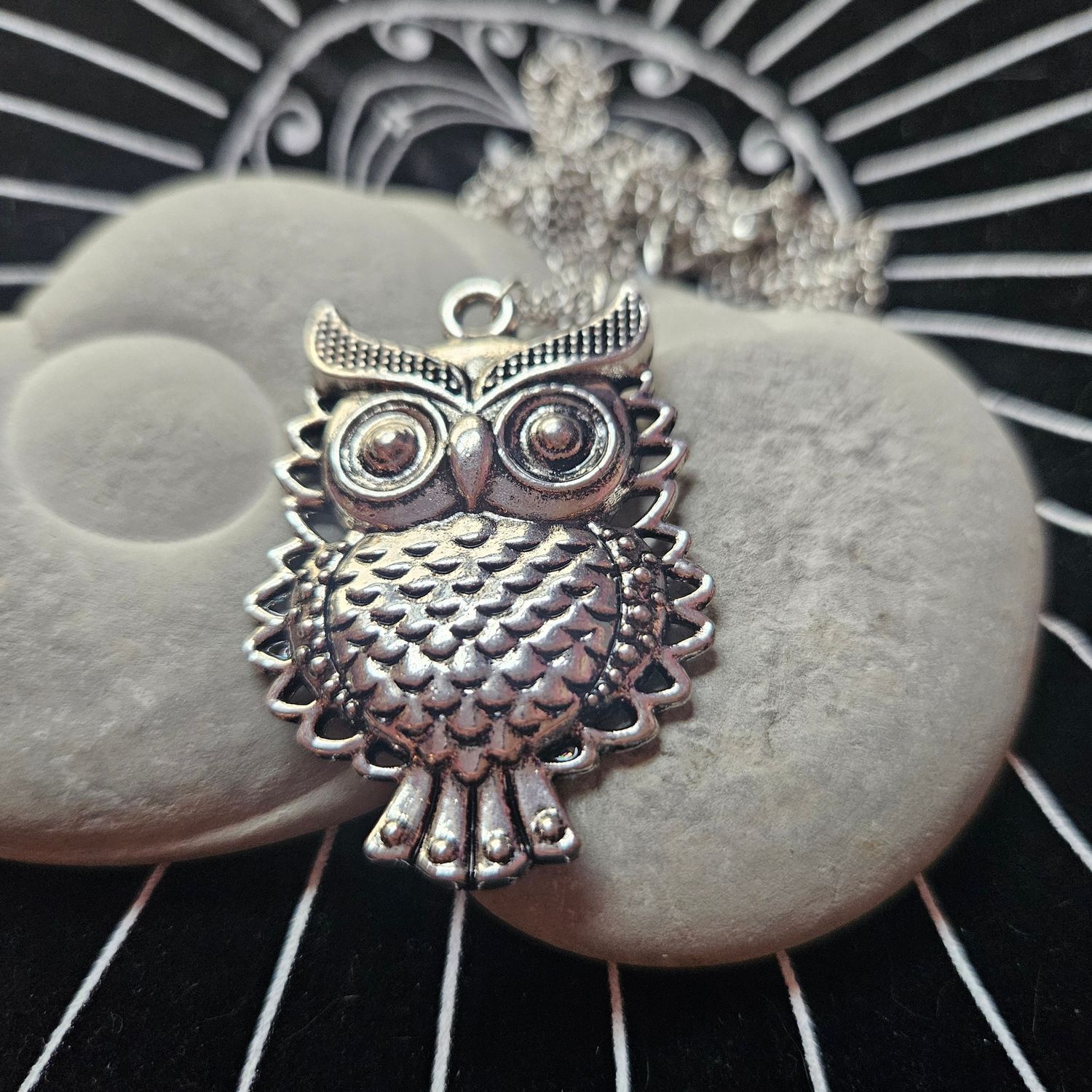 Owl Amulet for Intuition, Protection &amp; Spiritual Insight