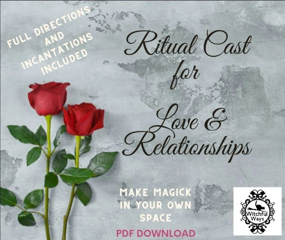 Ritual Spell for Love and Relationship PDF instructions and incantations