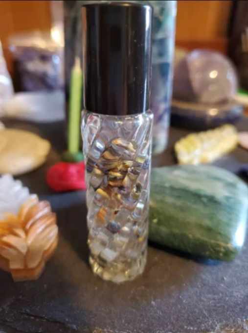 Prosperity Oil Crystal Enhanced for Prosperity, Success, and Luck