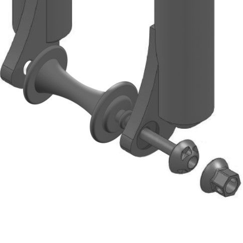 Thru-Axle M12, P 1.5