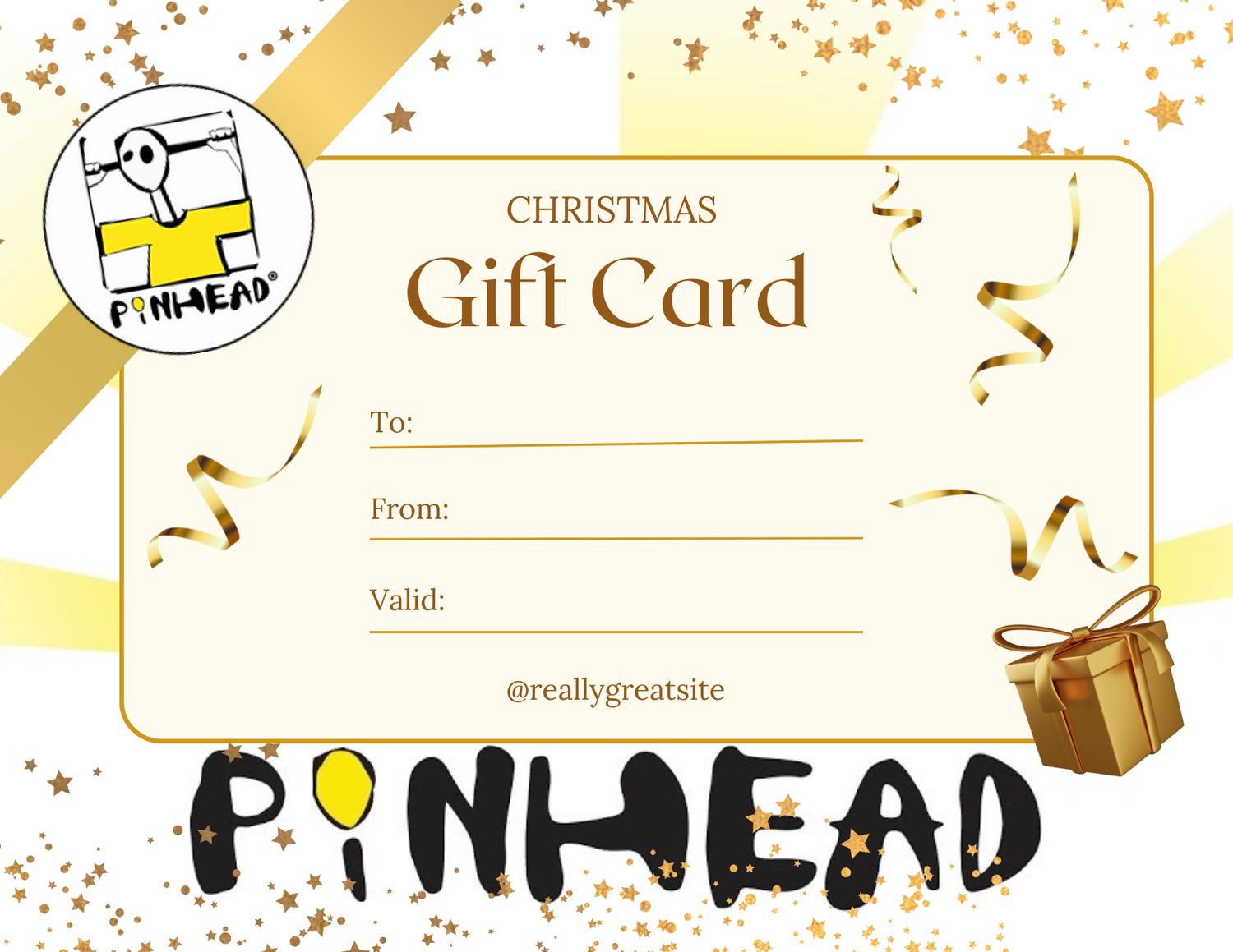 Gift Card options $50 to $500