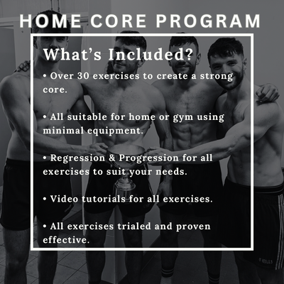 Home Core/Abs Exercise Plan