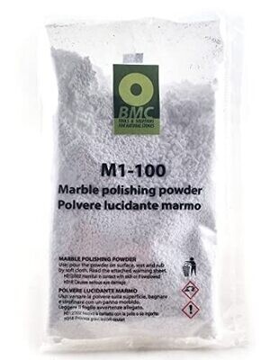 M1-100 Polvere lucidante bianca per marmo