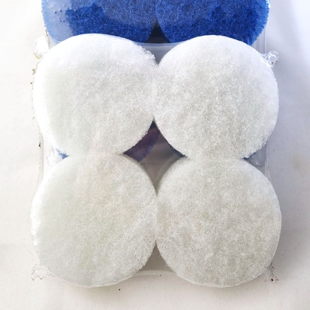 Non-abrasive nylon fiber pad 22 mm 3 inch - 4 PCS PACK