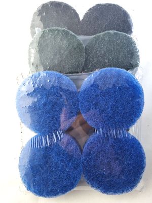 Nylon fiber abrasive pads 22 mm - 4 PCS  PACK - 3 inch