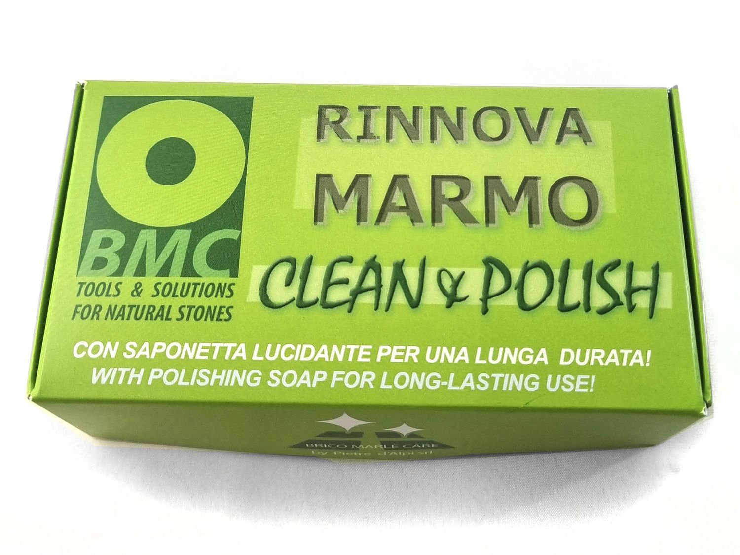 RINNOVA MARMO  CLEAN&amp;POLISH with Polishing Brick