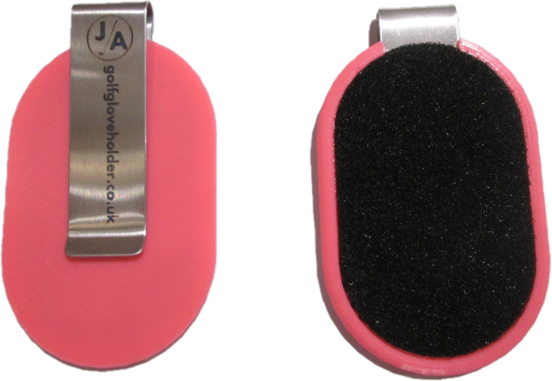 Pink Golf Glove Holder - Obround