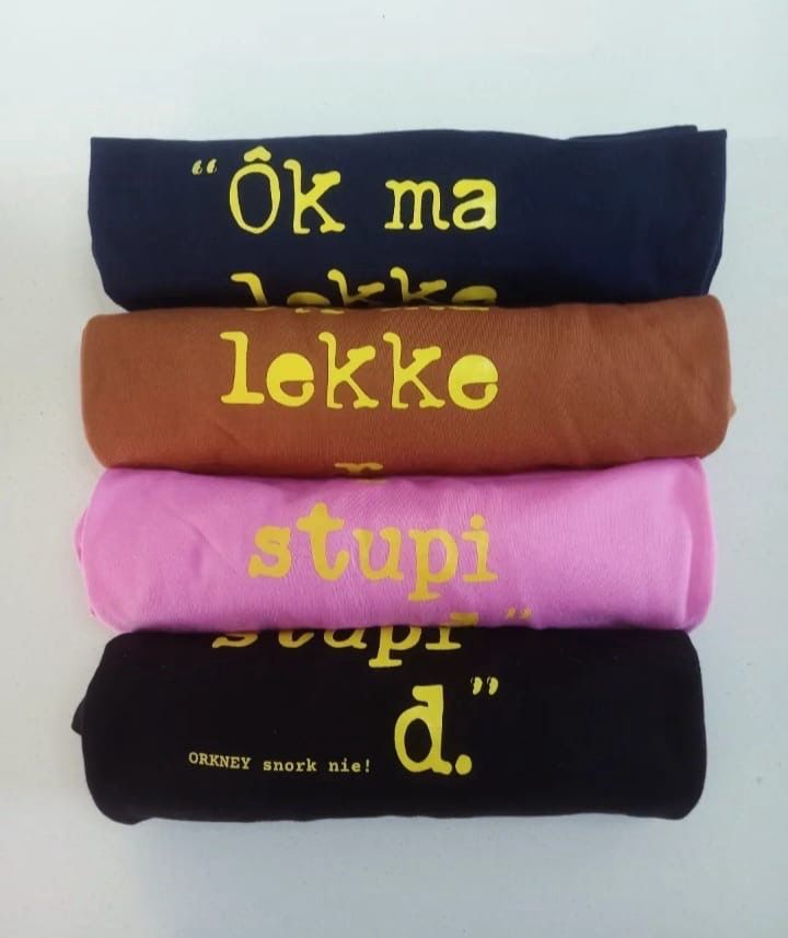 Ôk ma lekker stupid!