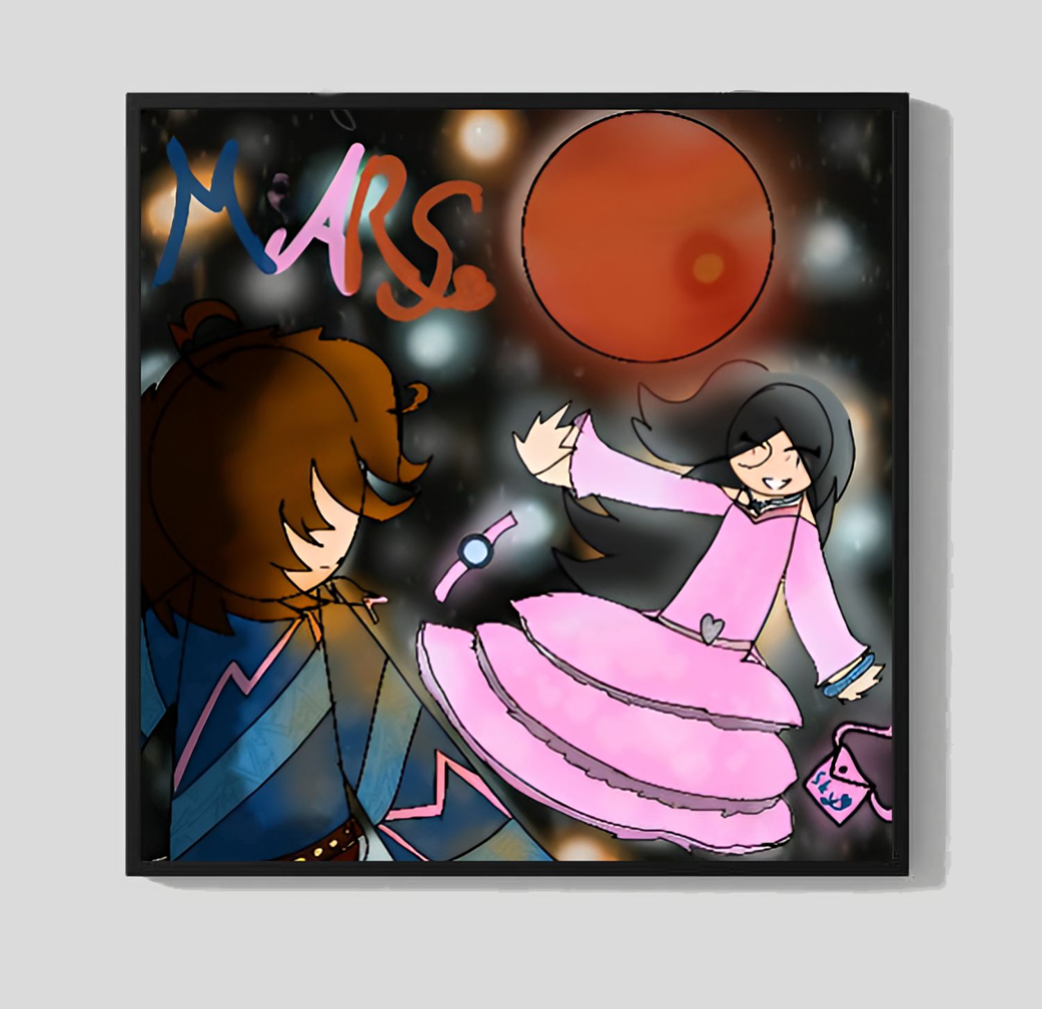 "Mars" Album Wallboard