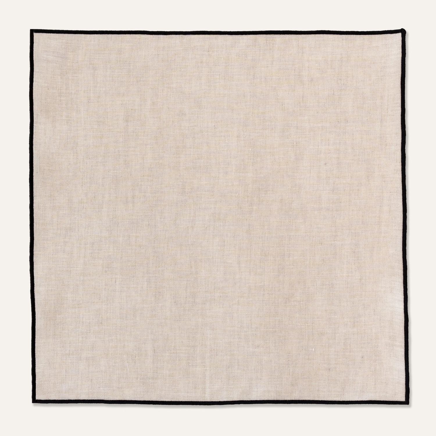 100% Linen napkins beige - set of 2
