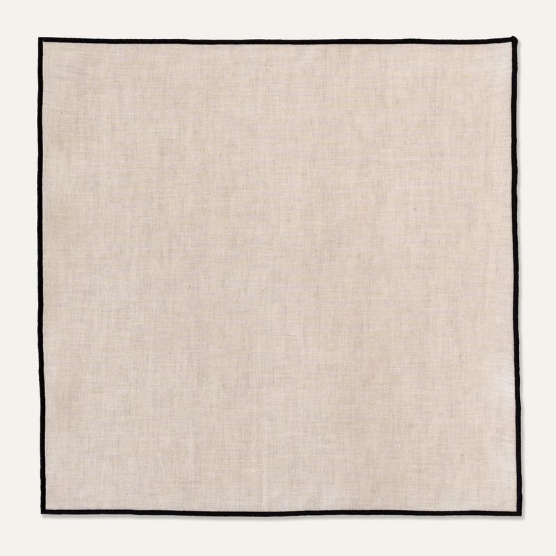 100% Linen napkins beige - set of 2 100% Linen napkins beige - set of 2