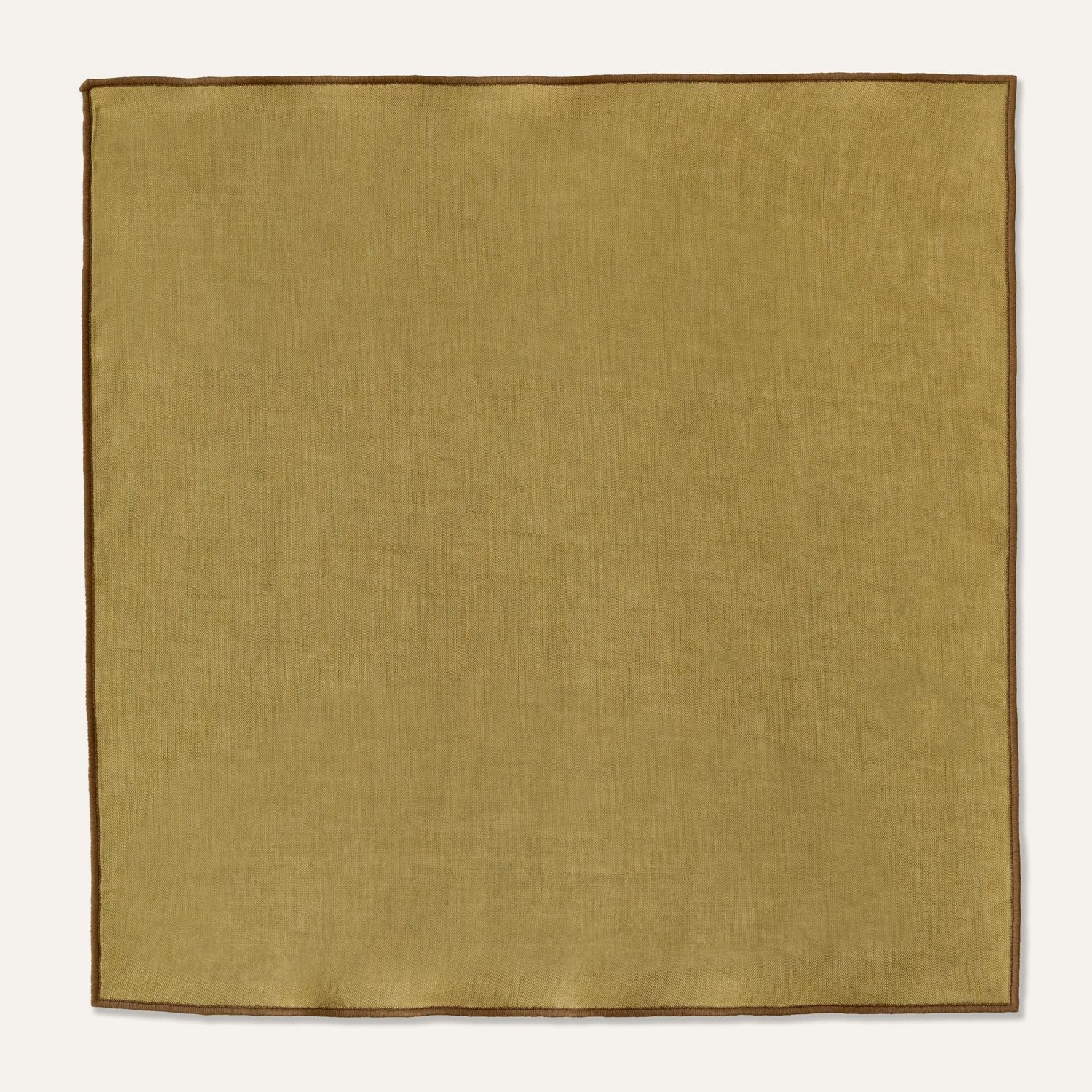 100% Linen napkins olive green - set of 2