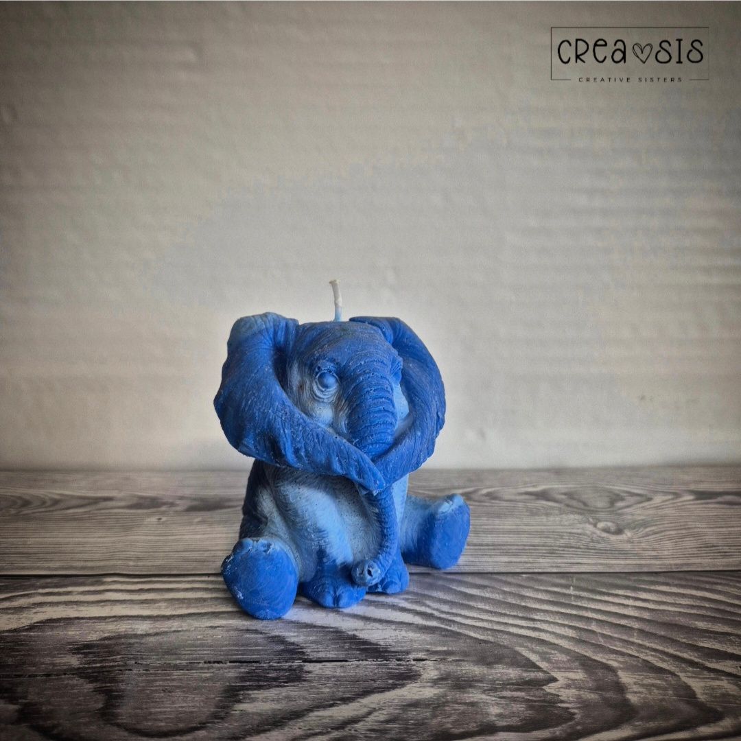Kerze "Fantji" Blau