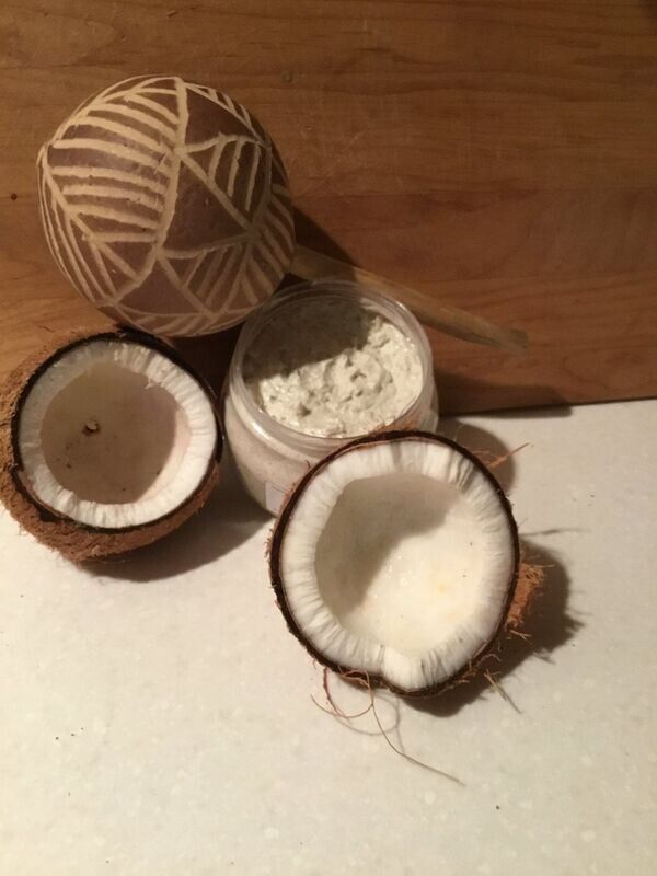 Lime Coconut Sugar Scrub