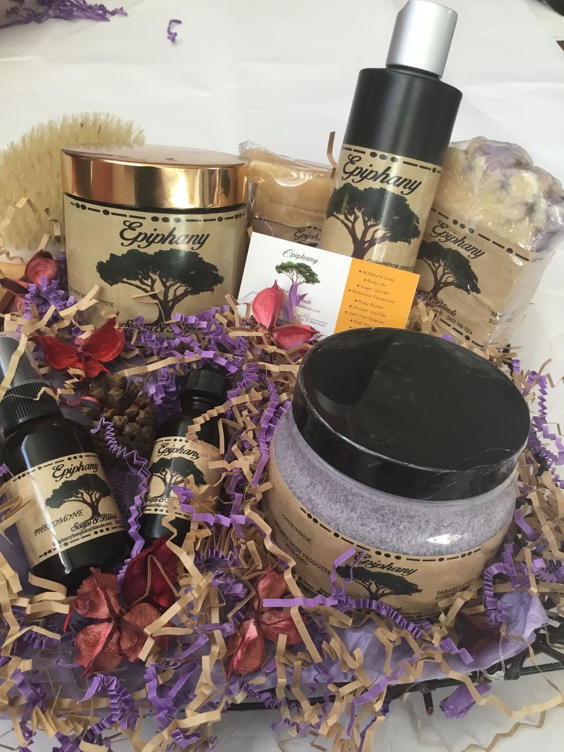 Lavender Basket