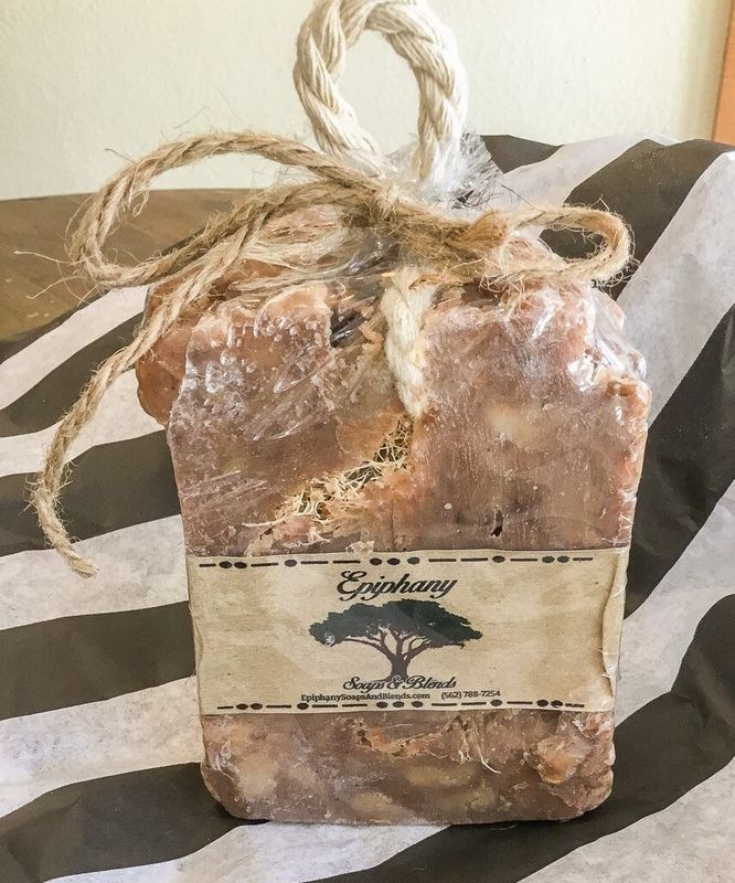 Vetiver On A Rope With Luffa Soap