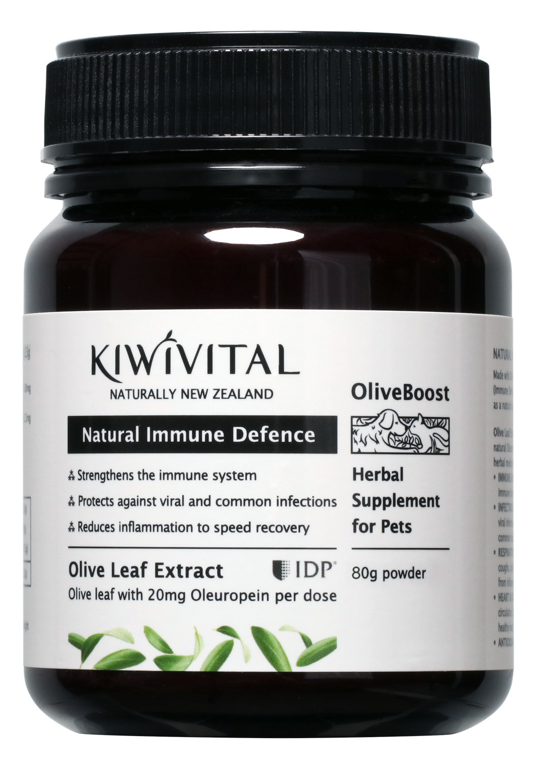 Kiwivital 橄欖葉草療 S 80g