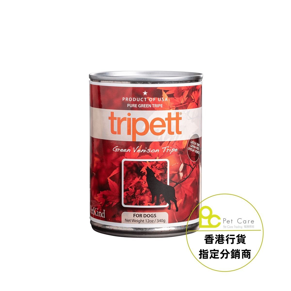 ​Tripper 鹿草胃配方一盤12罐 (12oz )