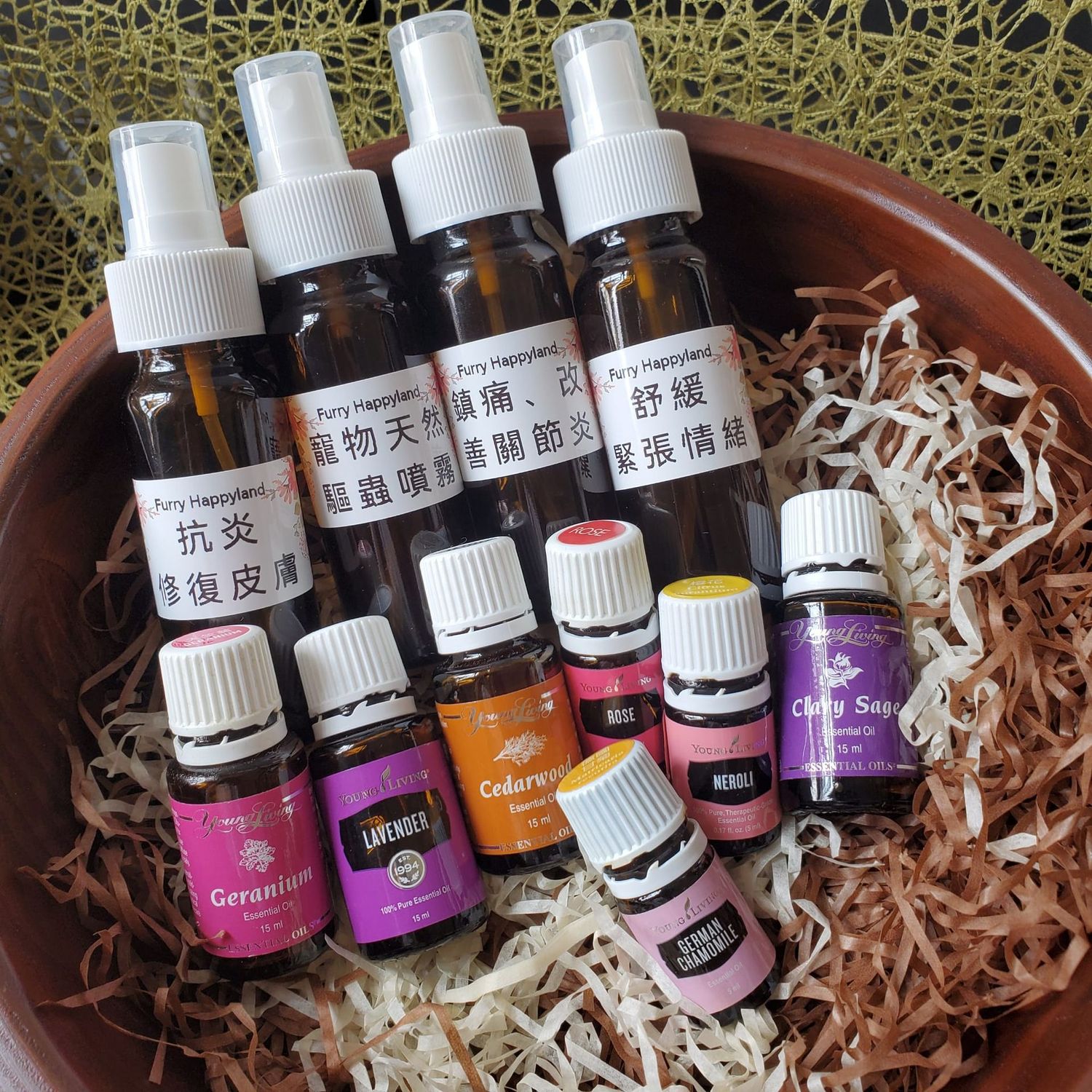 Natural Pet Essential Oil Spray 10ml