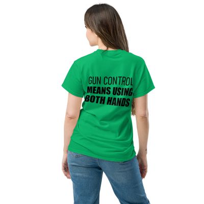 Gun Control (black) tee