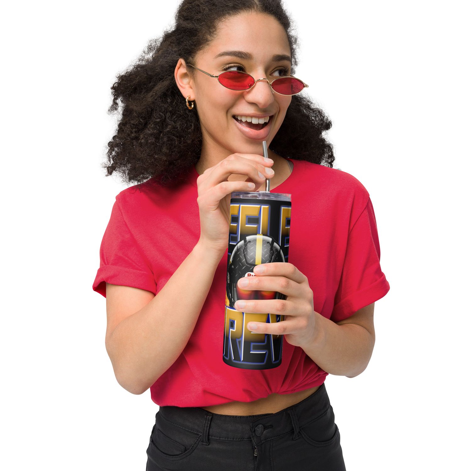 Steelers Forever Stainless steel tumbler