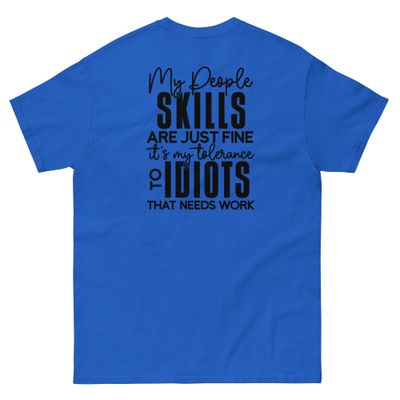 People Skills tee