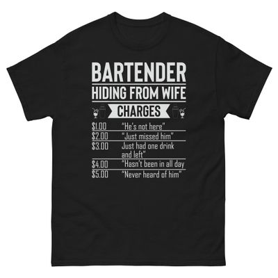 Bartender Fees