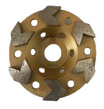 4&quot; COPA PARA DESBASTE CON SEGMENTOS TIPO COPA (6 SEGMENTOS)