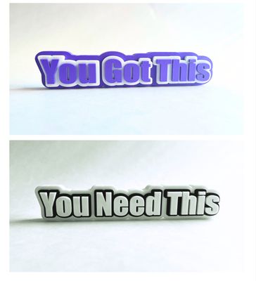 3D Printed Phrase Custom Sign 3” - 8.5” (Pick a Phrase)