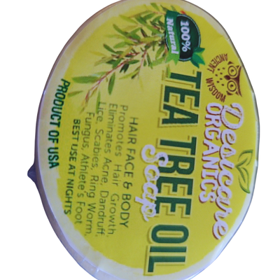 Desicare Organics Tea Tree Oil Bar Soap