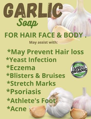 Desicare Organics Garlic Soap