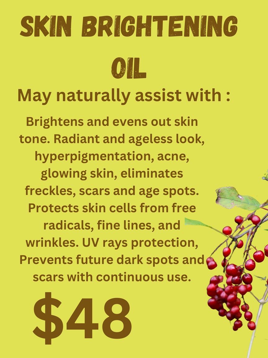 Desicare Organics Skin Brightening Oil