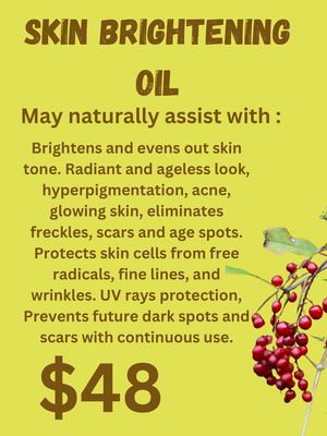 Desicare Organics Skin Brightening Oil