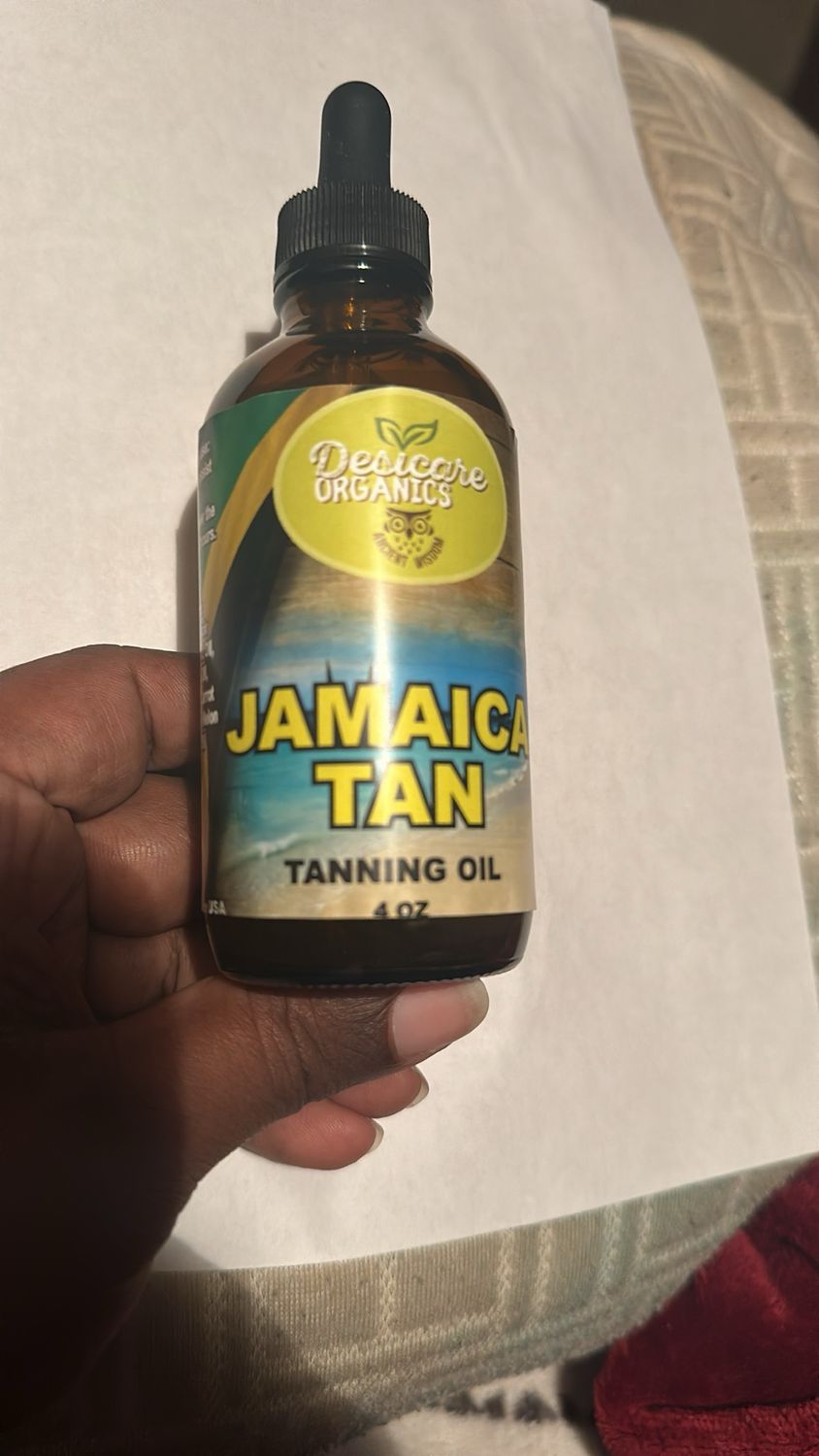 Desicare Organics Tanning Oil