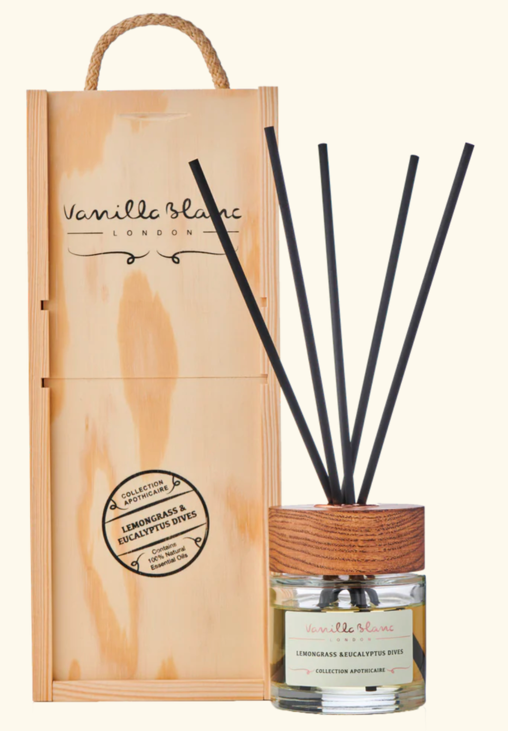 Gift set with Refill – Lemongrass &amp; Eucalyptus Dives 