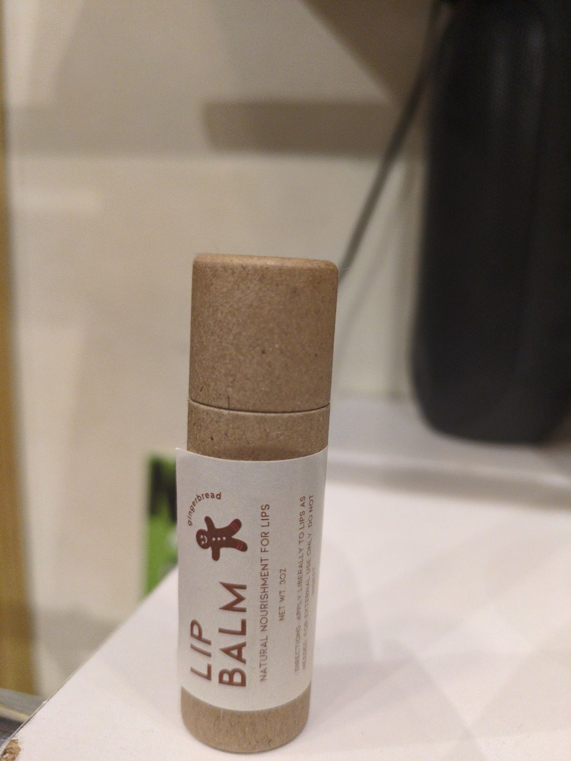 Lip Balm Organic Ginger Bread