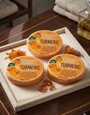 Desicare Organic Turmeric Soap