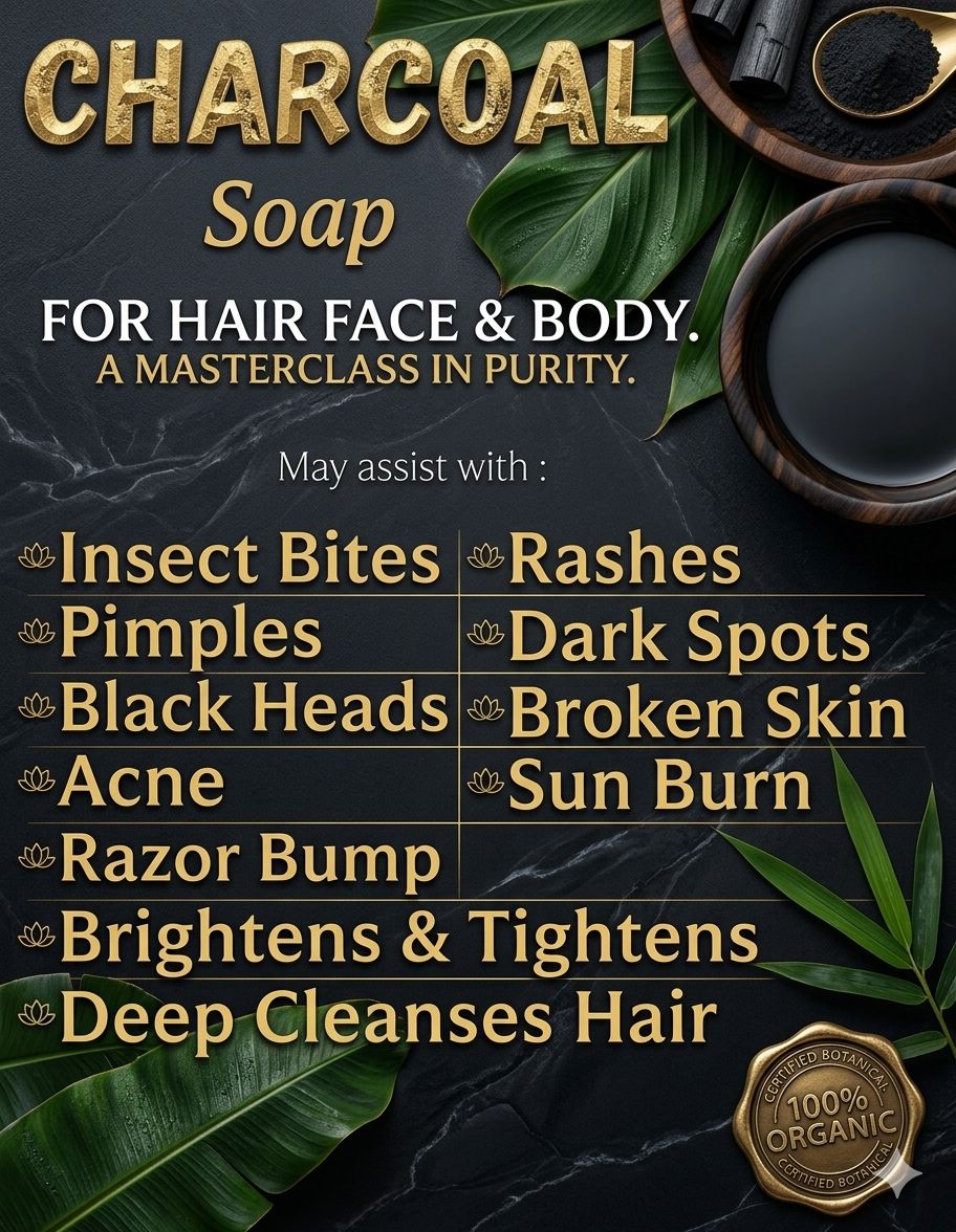 Desicare Organics Charcoal Soap
