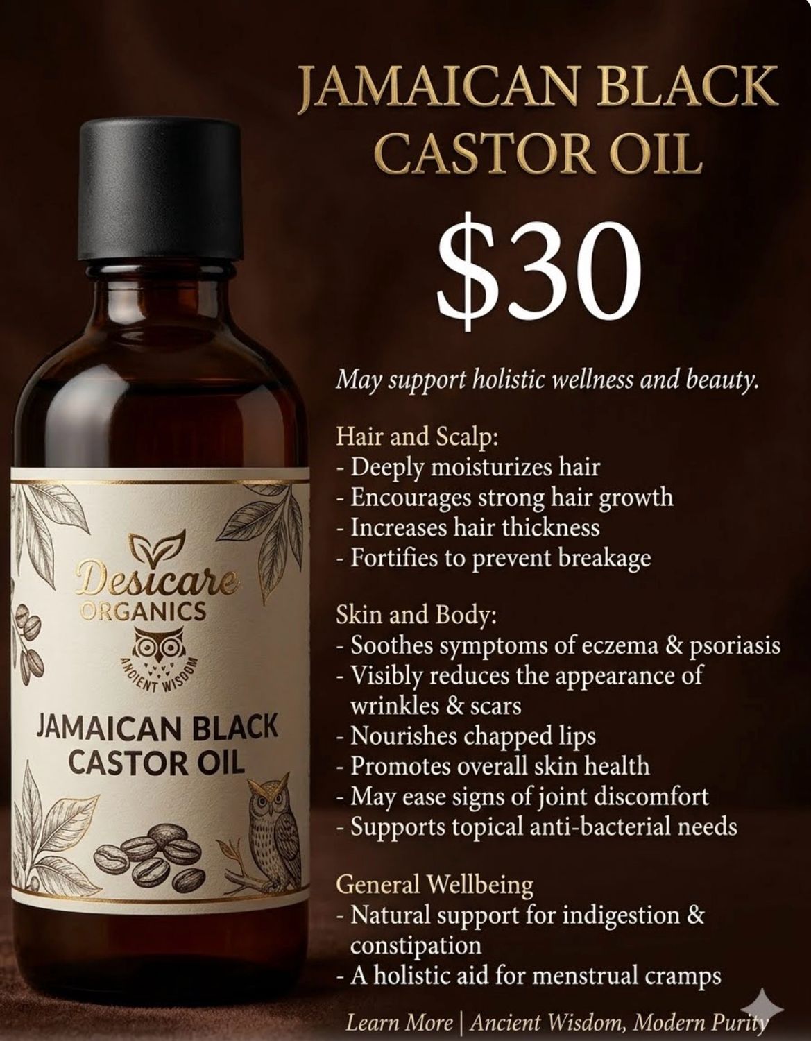 Jamaican Black Castor Oil