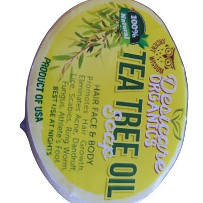 Desicare Organics Tea Tree Oil Bar Soap