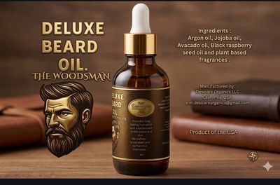 Desicare Organics Deluxe Beard Oil - The Woodsman